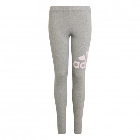 adidas Mädchen Leggings ESSENTIALS BIG LOGO HM8690 164 Medium Grey Heather/Clear Pink | 164