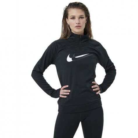 Nike Damen Laufoberteil Therma-FIT Swoosh Run 1/4 Zip DD6841 