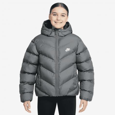 Nike Kinder Winterjacke Sportswear All Day Play HQ4976-084 137-147 Smoke Grey/White | 137-147