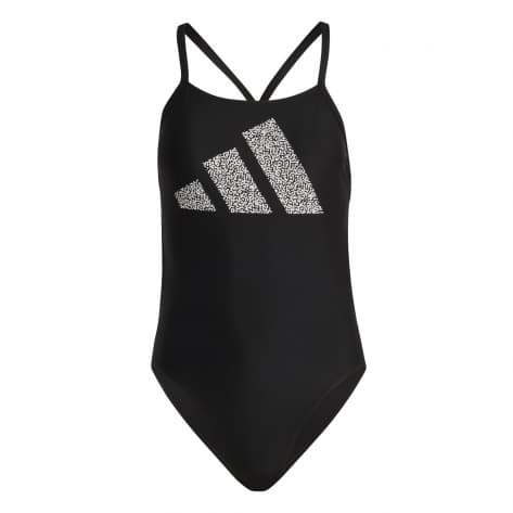 adidas Damen Badeanzug 3Bars PR Suit HR4368 38 Black/White | 38