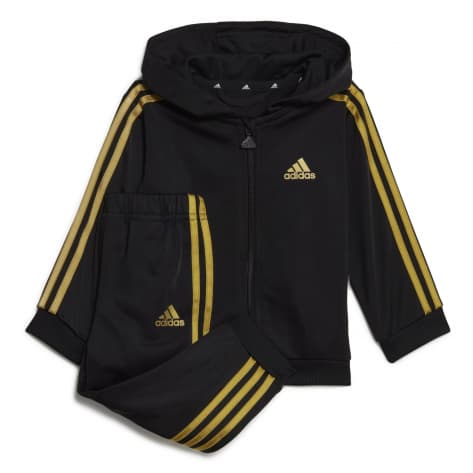 adidas Baby Jogginganzug Essentials Shiny Hooded Trainingsanzug 