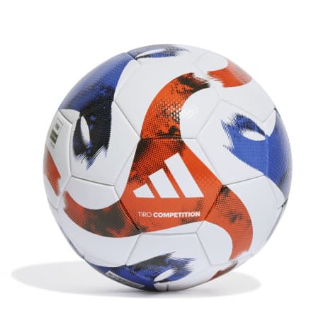 adidas Fussball Tiro Competition Ball HT2426 4 White/Black/Tmsoor/Royal Blue | 4