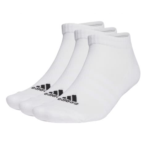 adidas Socken Cushioned Sportswear Low-Cut Sock 6P HT3433 43-45 White/Black | 43-45