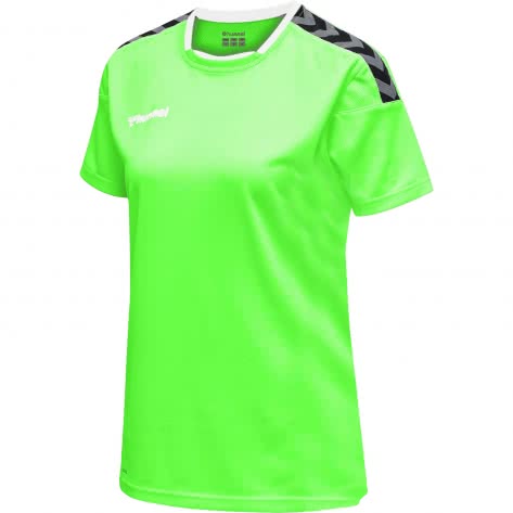 Hummel Damen Trikot Authentic Poly Jersey 204921-6750 S Green Gecko | S