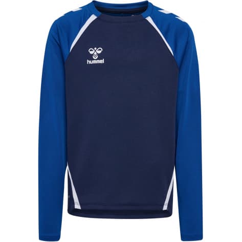 Hummel Kinder Langarm Top LEAD 2.0 CREW SWEAT KIDS 223749-8607 116 True Blue/Marine | 116