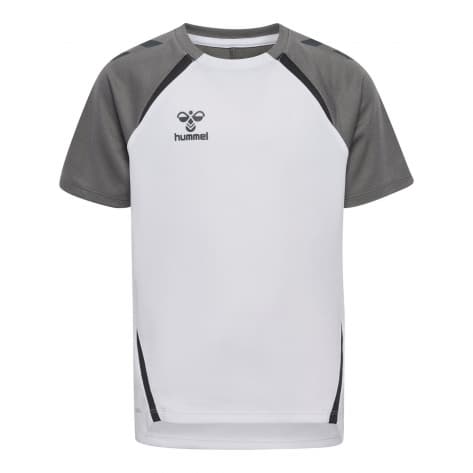 Hummel Kinder Trikot LEAD 2.0 JERSEY S/S KIDS 223741-9396 140 White/Steel Gray | 140