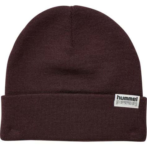 Hummel Kinder Mütze hmlPark Beanie 212429-8016 Fudge | One Size