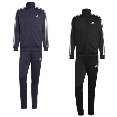 adidas Herren Trainingsanzug Sportswear Basic 3S Tricot TS 