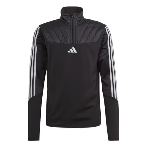 adidas Herren Trainingstop Tiro 23 Club Winterized Top IA5373 XS Black/Halo Silver | XS