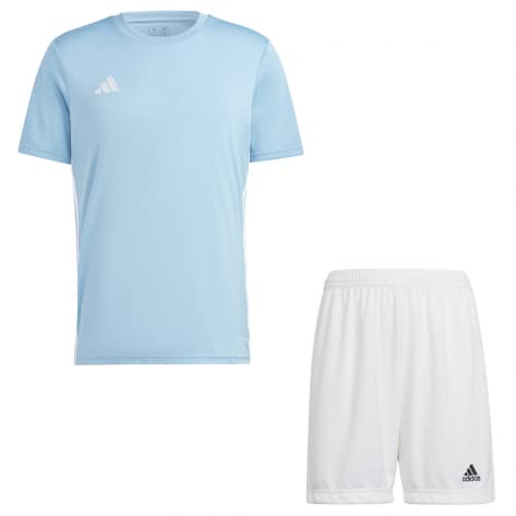 adidas Herren Set Trikot + Hose Tabela 23 IA9145+HG6295 XL Team Light Blue/White | XL