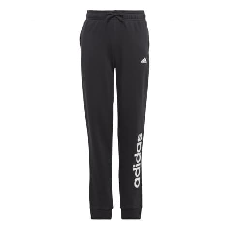 adidas Mädchen Trainingshose Essentials Linear Logo Pant IB8907 140 Black/White | 140