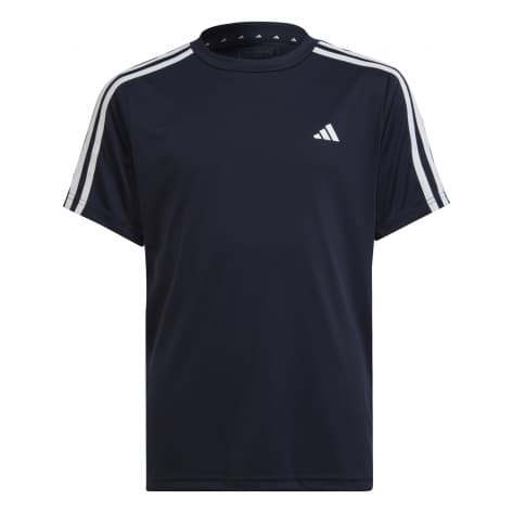 adidas Kinder T-Shirt Train Essentials Aeroready 3-Stripes Tee IC5675 140 Legend Ink/White | 140