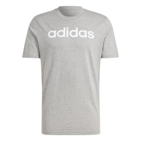 adidas Herren T-Shirt Essentials Linear Embroidered Logo Tee 