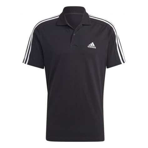 adidas Herren Poloshirt Essentials Piqué Embroidered Small Logo 3S IC9310 S Black/White | S