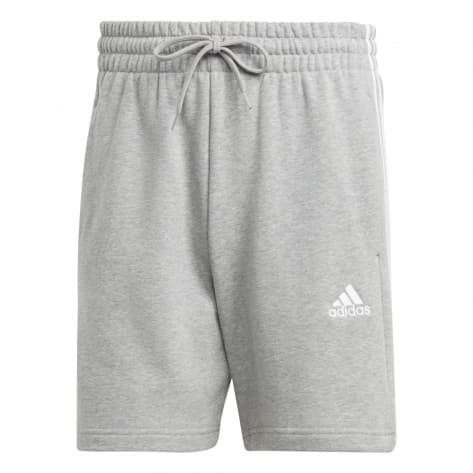 adidas Herren Short Essentials French Terry 3S Shorts IC9437 XXXXL Medium Grey Heather | XXXXL