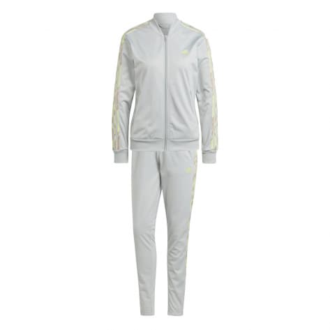 adidas Damen Trainingsanzug Essentials 3-Stripes Tracksuit IJ8788 L Wonsil/Multco | L