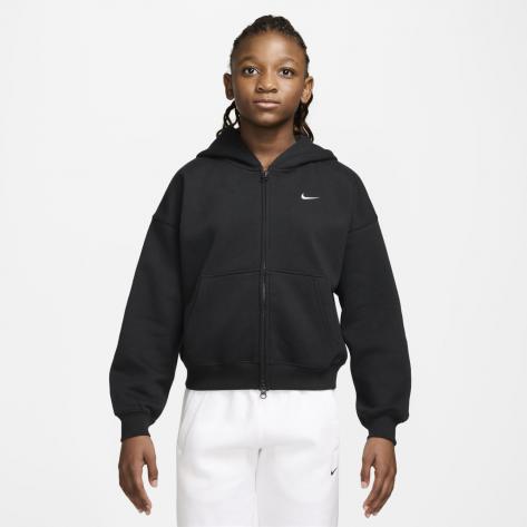 Nike Mädchen Kapuzenjacke G NSW Studio Fleece OS FZ Hoodie IM4904 