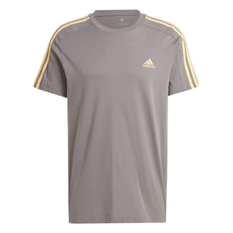 adidas Herren T-Shirt Essentials Single Jersey 3-Streifen 