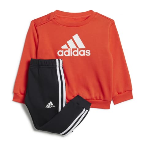 adidas Baby Jogginganzug Infants Badge of Sports Logo Jogger IS2518 68 Bright Red/White | 68