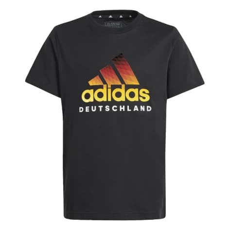adidas Kinder DFB T-Shirt DFB Kids Tee IU2093 140 Black | 140