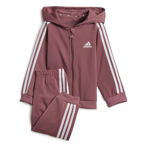 adidas Baby Jogginganzug Essentials Shiny Hooded IV7400 80 Preloved Crimson/White | 80