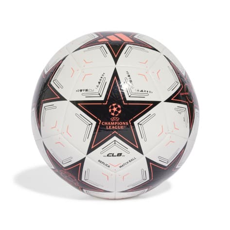 adidas Fussball UCL 24/25 League Phase Club Ball IX4063 5 White/Black/Turbo | 5