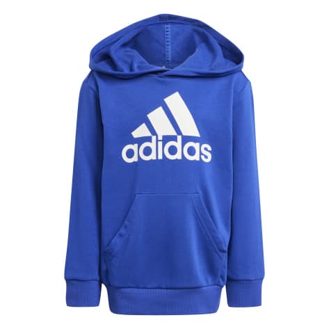adidas Kinder Kapuzenpullover Essentials Logo Hoodie IX7321 122 Semi Lucid Blue/White | 122