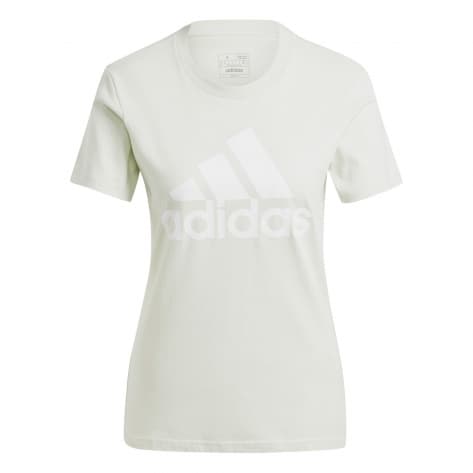 adidas Damen T-Shirt Essentials Big Logo Tee IY4323 S Linen Green | S