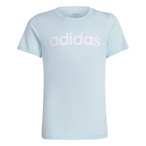 adidas Mädchen T-Shirt Essentials Linear Logo Cotton 