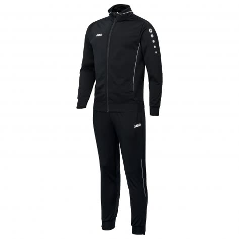Jako Herren Polyesteranzug Brasil C9192-08 L Schwarz | L