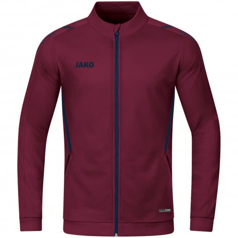 Jako Kinder Polyesterjacke Challenge 9321-132 116 Maroon/Marine | 116