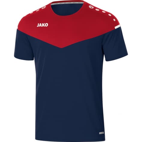 Jako Herren T-Shirt Champ 2.0 6120-91 L Marine/Chili Rot | L