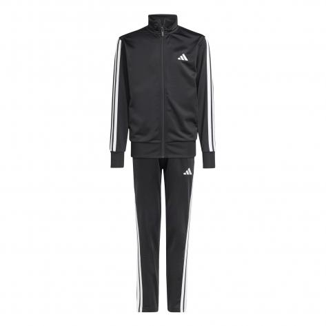 adidas Kinder Trainingsanzug J 3S TR TS 205 JD6502 176 Black/White | 176