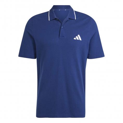 adidas Herren Polo Small Logo Piqué Poloshirt 