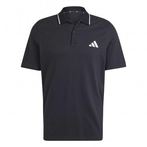 adidas Herren Polo Small Logo Piqué Poloshirt 