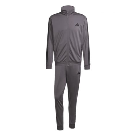 adidas Herren Trainingsanzug 3S Tricot TT Track Suit JI8856 M Grey Strata | M