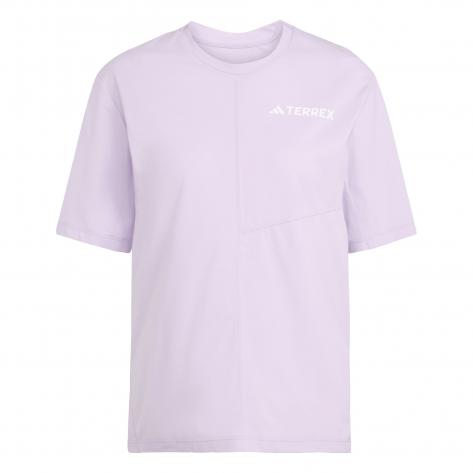 adidas TERREX Damen T-Shirt Multi Climacool Tee JN3890 XS Powder Plum | XS
