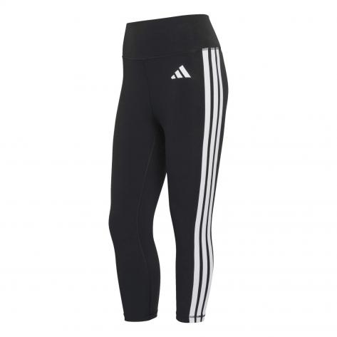 adidas Damen 3/4 Tight Optime Essentials Workout 3-Streifen 