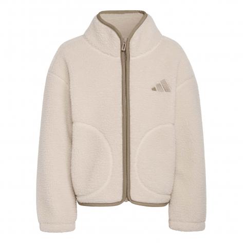 adidas Kinder Jacke Alpaca Sherpa Jacket KH0191 122 Crystal Linen | 122