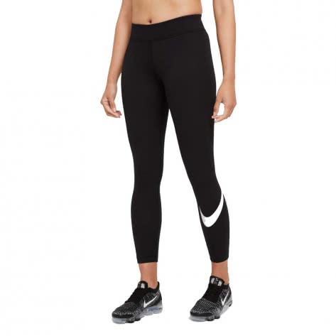Nike Damen Leggings Mid-Rise Swoosh Leggings CZ8530 