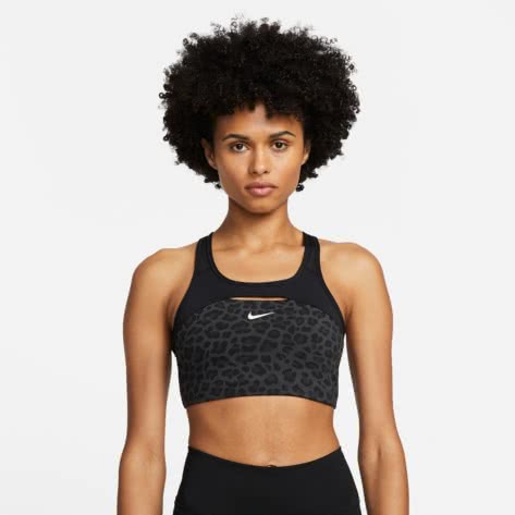 Nike Damen Sport BH Non-Padded Leopard Print Sports Bra DM0633 