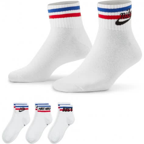 Nike Unisex Socken 3-er Pack Essential Ankle Sock DA2612 