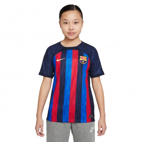 Nike Kinder FC Barcelona 2022/23 Stadium Home Trikot DJ7851 