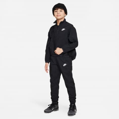 Nike Kinder Trainingsanzug Sportswear Tracksuit FD3058-010 128-137 Black/Black/White | 128-137