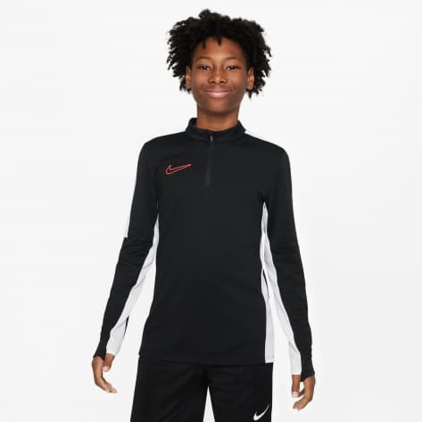 Nike Kinder Trainingstop Big Kids Soccer Drill Top DX5470-016 128-137 Black/White/Bright Crimson | 128-137