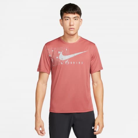 Nike Herren Laufshirt Dri-FIT Graphic Running SS DQ6491 