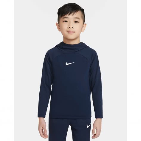 Nike Kinder Kapuzenpullover Academy Pro DH9485-452 104-110 Obsidian/White | 104-110