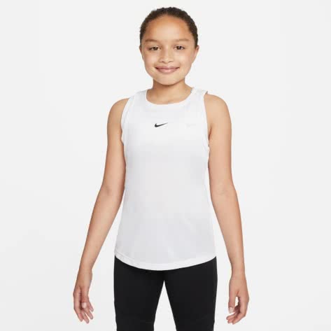 Nike Mädchen Tanktop Dri-FIT One Tank DH6599-100 122-128 White/Black | 122-128