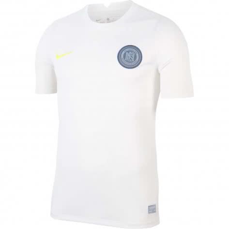 Nike Herren Trikot Nike F.C. Jersey SS Home CD0552-100 L White/Lemon Venom | L