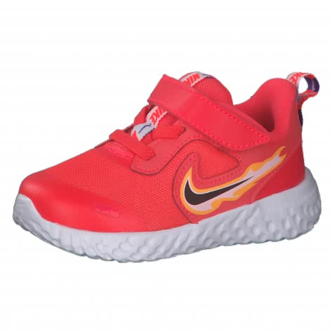 Nike Kinder Laufschuhe Revolution 5 Fire CK4551-600 21 Laser Crimson/Dk Smoke Grey-Opti Yellow | 21
